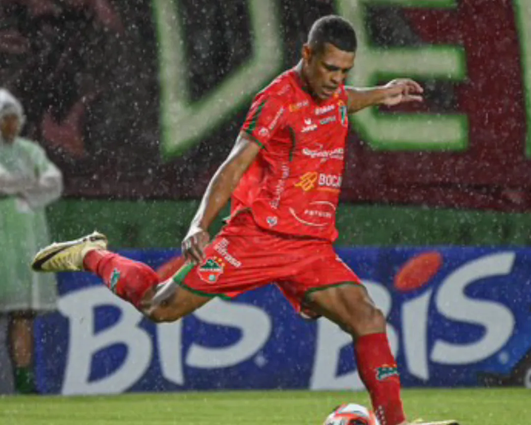 Atleta em jogo profissional